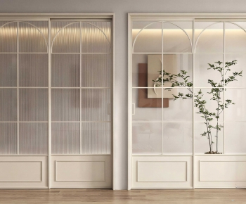 French Style Sliding Door-ID:989986901