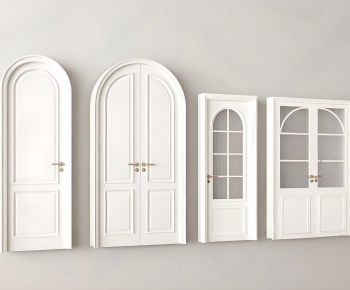 French Style Single Door-ID:215840349