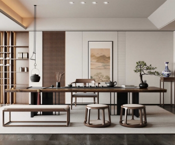 New Chinese Style Tea House-ID:415898086