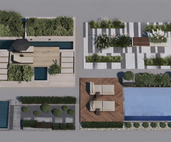 Modern Courtyard/landscape-ID:995342973