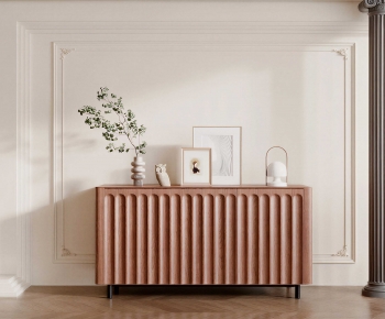 Wabi-sabi Style Side Cabinet-ID:505330093