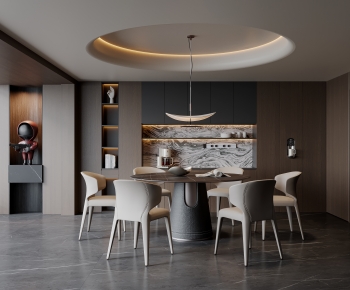 Modern Dining Room-ID:683124071