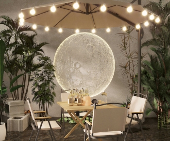 Modern Outdoor Tables And Chairs-ID:123100398