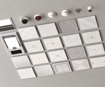 Modern Suspended Ceiling-ID:768095028