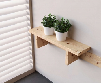 Modern Potted Green Plant-ID:779213911