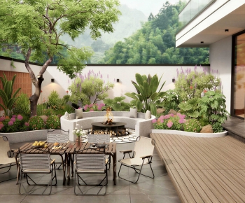 Modern Courtyard/landscape-ID:926919052