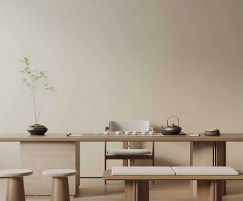 New Chinese Style Tea Tables And Chairs-ID:642127044