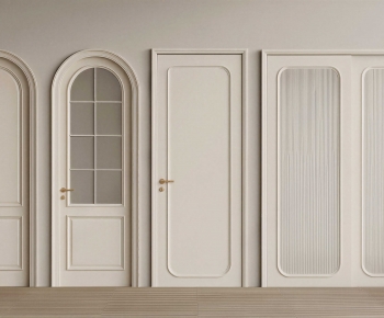 French Style Single Door-ID:846183061