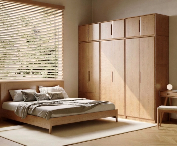 Modern Double Bed-ID:285154106