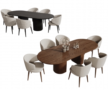 Modern Dining Table And Chairs-ID:471050027