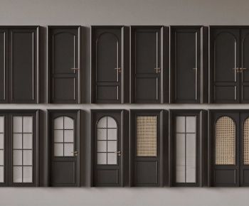 French Style Single Door-ID:787734995