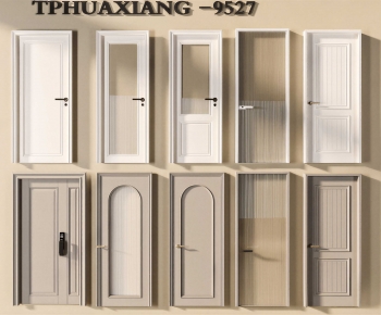 French Style Single Door-ID:100989372