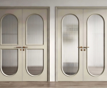 French Style Double Door-ID:158497108