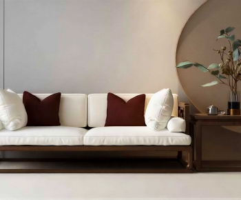 New Chinese Style A Sofa For Two-ID:134893897
