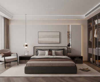 New Chinese Style Bedroom-ID:880649091
