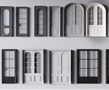 French Style Single Door-ID:110139813