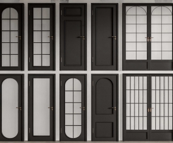 French Style Single Door-ID:480570832