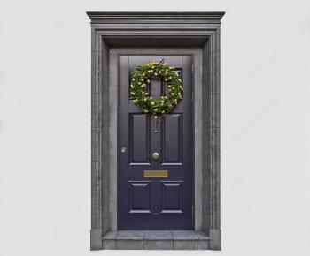 Simple European Style Entrance Door-ID:309529079