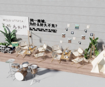 Modern Outdoor Tables And Chairs-ID:497111084