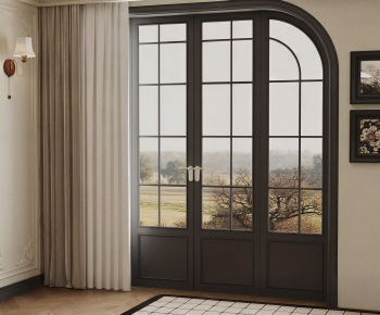 French Style Double Door-ID:107069974