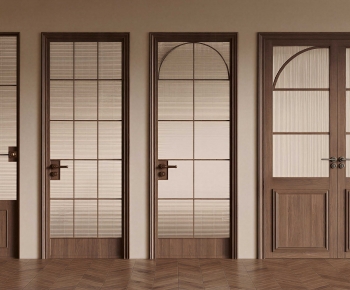 French Style Single Door-ID:559591051