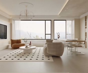 Modern A Living Room-ID:400469067