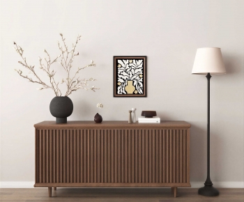 Wabi-sabi Style Side Cabinet-ID:695250077