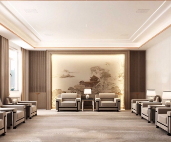 New Chinese Style Reception Room-ID:641836885