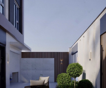 Modern Courtyard/landscape-ID:247728113