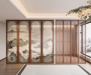 New Chinese Style Partition-ID:438107017