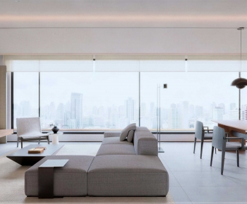 Modern A Living Room-ID:297147042