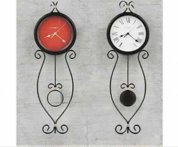 Industrial Style Wall Clock-ID:747332106