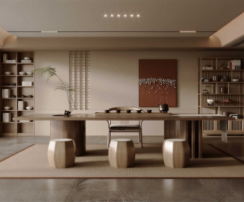 New Chinese Style Tea House-ID:904017936