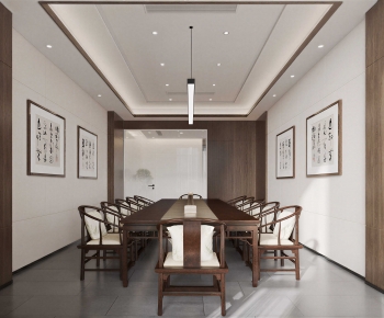New Chinese Style Meeting Room-ID:782057058