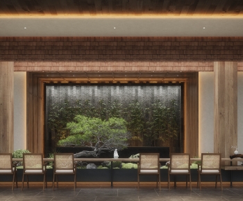 New Chinese Style Lobby Hall-ID:724625113