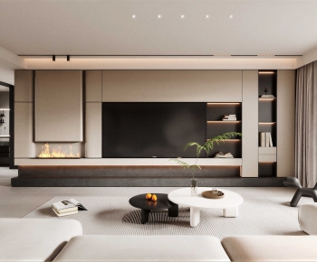 Modern A Living Room-ID:538697967