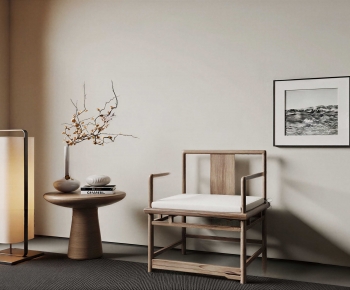 New Chinese Style Lounge Chair-ID:328984023