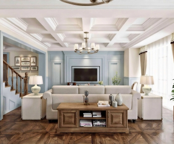 American Style A Living Room-ID:607243065