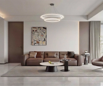 Modern A Living Room-ID:614690835