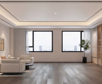 Modern A Living Room-ID:773870948