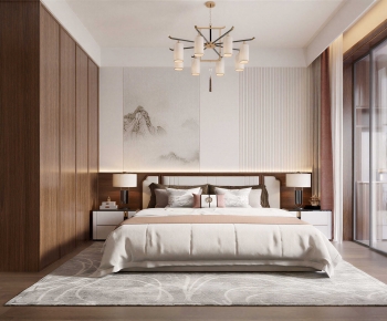New Chinese Style Bedroom-ID:797782909