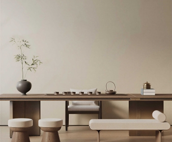 New Chinese Style Tea Tables And Chairs-ID:333847055