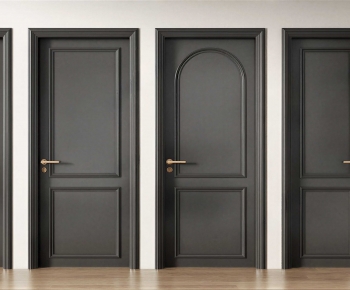 French Style Single Door-ID:409918073