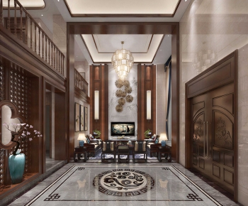 European Style A Living Room-ID:197219864