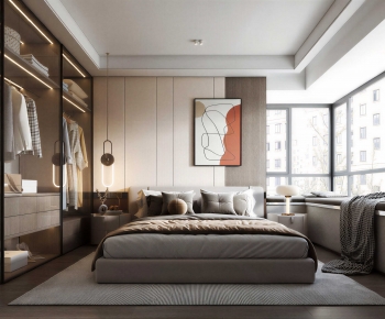 Modern Bedroom-ID:621984965