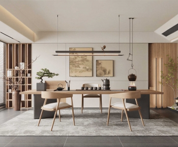 New Chinese Style Tea House-ID:162038096