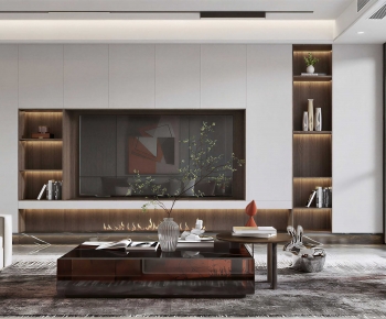 Modern A Living Room-ID:396714937