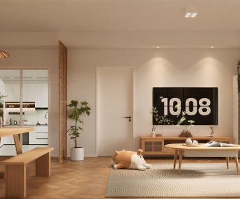 Modern A Living Room-ID:738295083