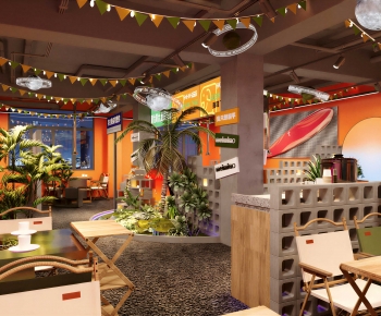 Industrial Style Restaurant-ID:502438077