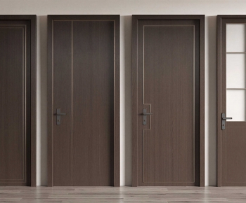 New Chinese Style Single Door-ID:652157077